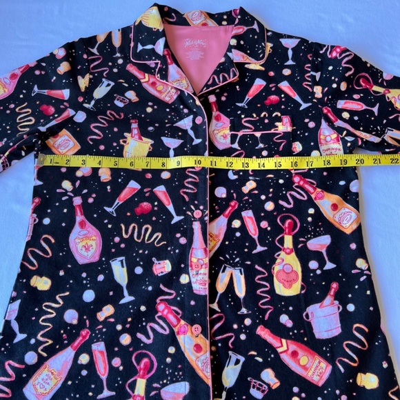 NWT NEW Nick & Nora Pajama Set Celebration Champagne - Picture 11 of 15